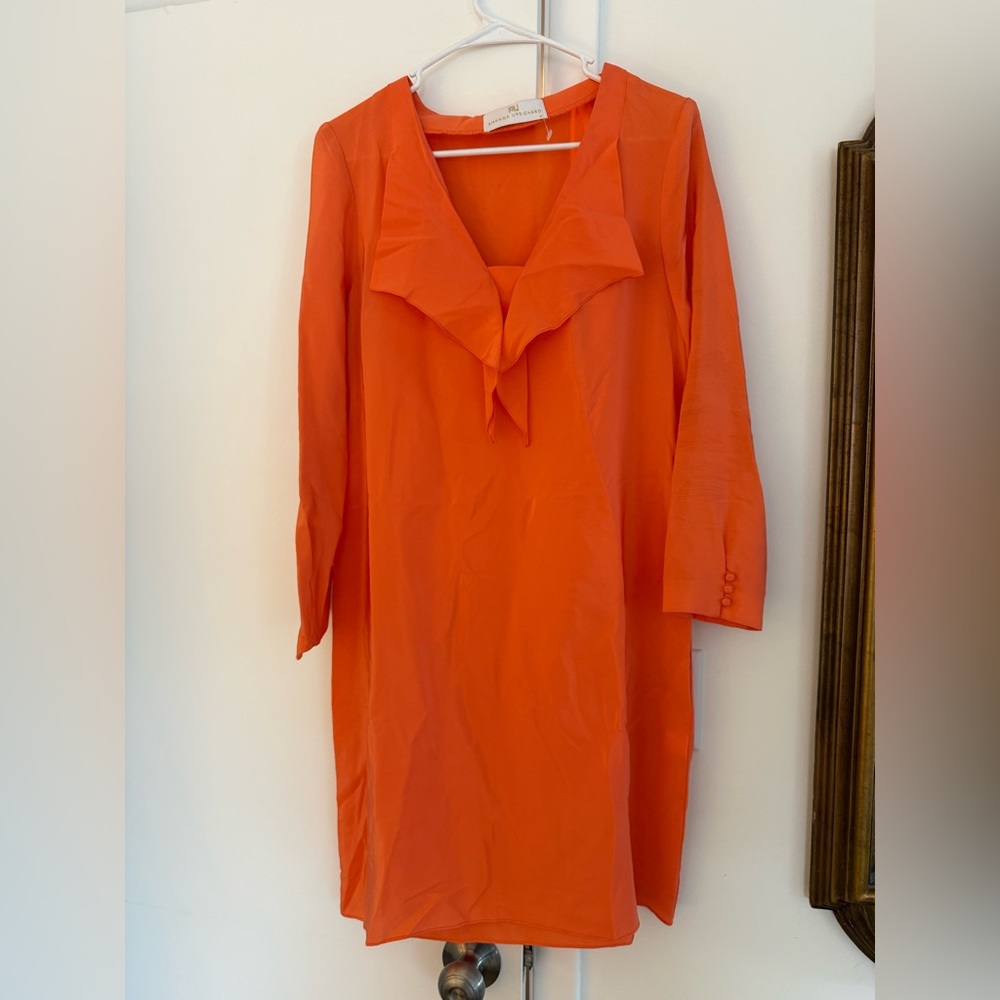 Orange dress